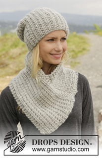 Free patterns - Neck Warmers / DROPS 157-32