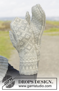 Free patterns - Nordic Gloves & Mittens / DROPS 157-8