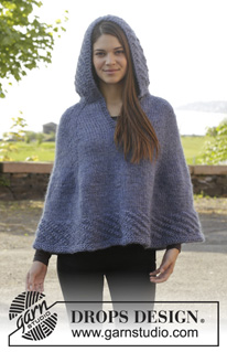 Free patterns - Hooded Ponchos / DROPS 158-32