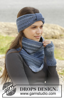 Free patterns - Neck Warmers / DROPS 158-42