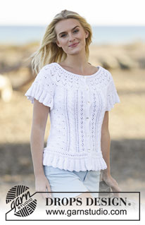 Free patterns - Open Front Tops / DROPS 159-11