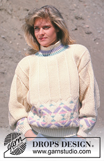 Free patterns - Damskie norweskie swetry / DROPS 16-1