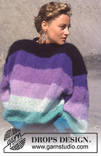 Free patterns - Warm & Fuzzy Throwback Patterns / DROPS 16-12