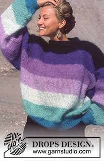 Free patterns - Striped Jumpers / DROPS 16-12