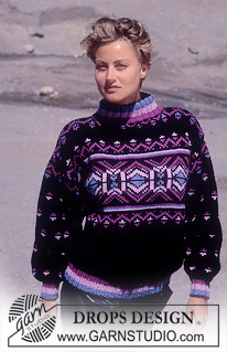 Free patterns - Damskie norweskie swetry / DROPS 16-15