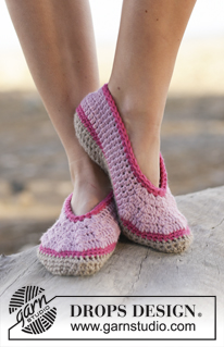 Free patterns - Women's Socks & Slippers / DROPS 162-9