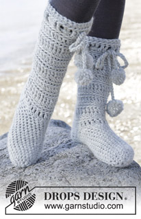 Free patterns - Chaussettes / DROPS 163-13