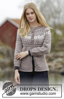 Free patterns - Norweskie rozpinane swetry / DROPS 164-22