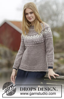 Free patterns - Damskie norweskie swetry / DROPS 164-23