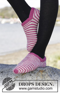 Free patterns - Children Socks & Slippers / DROPS 164-9