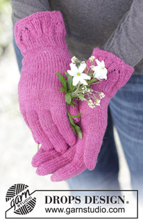 Free patterns - Gloves & Mittens / DROPS 165-30
