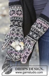 Free patterns - Nordic Gloves & Mittens / DROPS 165-42