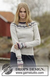 Free patterns - Damskie norweskie swetry / DROPS 165-9
