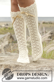 Free patterns - Women's Socks & Slippers / DROPS 167-33