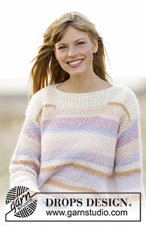 Free patterns - Striped Jumpers / DROPS 167-39