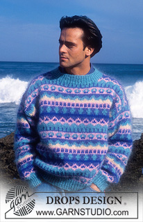 Free patterns - Men's Jumpers / DROPS 17-4