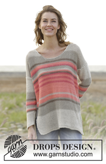 Free patterns - Striped Jumpers / DROPS 170-19