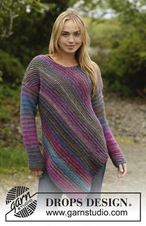 Free patterns - Striped Jumpers / DROPS 172-26