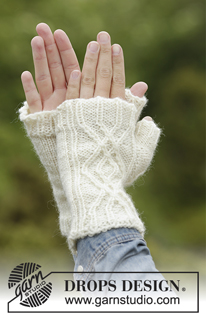 Free patterns - Wrist Warmers & Fingerless Gloves / DROPS 172-27