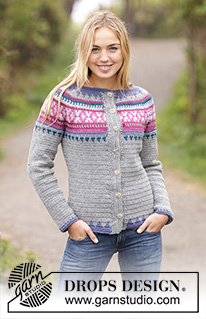 Free patterns - Norweskie rozpinane swetry / DROPS 172-34