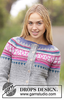 Free patterns - Norweskie rozpinane swetry / DROPS 172-34