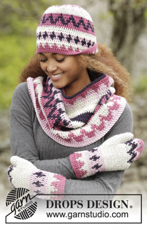 Free patterns - Nordic Gloves & Mittens / DROPS 172-9