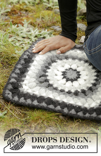Free patterns - Felted Seat Pads / DROPS 173-20