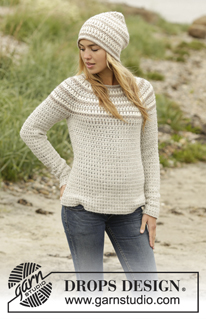 Free patterns - Striped Jumpers / DROPS 173-37