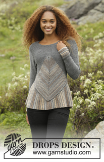 Free patterns - Striped Jumpers / DROPS 173-4