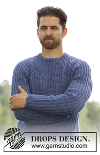 Free patterns - Men's Jumpers / DROPS 174-14