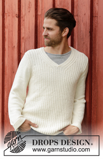 Free patterns - Men's Basic Jumpers / DROPS 174-22