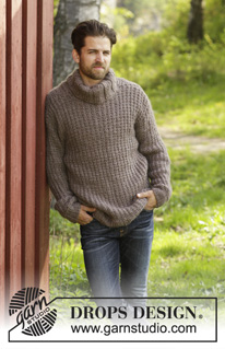 Free patterns - Men's Basic Jumpers / DROPS 174-23