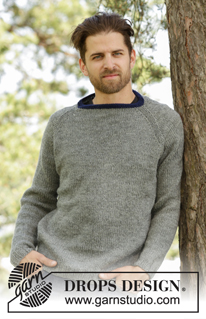 Free patterns - Men's Basic Jumpers / DROPS 174-3