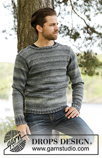 Free patterns - Men's Basic Jumpers / DROPS 174-9