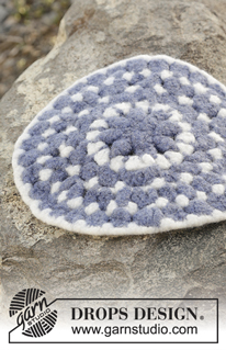 Free patterns - Felted Seat Pads / DROPS 178-17
