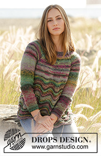 Free patterns - Striped Jumpers / DROPS 178-27