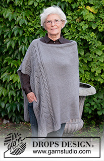 Free patterns - Poncho's voor dames / DROPS 179-27