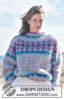 Free patterns - Warm & Fuzzy Throwback Patterns / DROPS 18-8