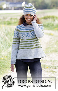 Free patterns - Damskie norweskie swetry / DROPS 180-22