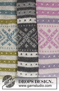 Free patterns - Nordic Socks / DROPS 180-23