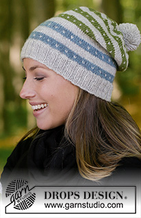 Free patterns - Sapkák és kalapok, nőknek / DROPS 180-24