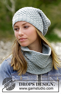 Free patterns - Neck Warmers / DROPS 180-36