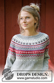 Free patterns - Damskie norweskie swetry / DROPS 181-16