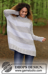 Free patterns - Striped Jumpers / DROPS 181-5