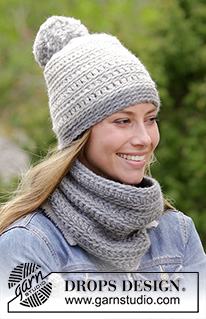 Free patterns - Beanies / DROPS 182-33