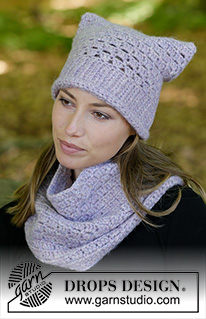 Free patterns - Neck Warmers / DROPS 182-40