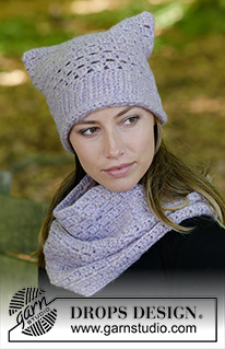 Free patterns - Neck Warmers / DROPS 182-40