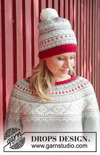Free patterns - Świąteczne swetry / DROPS 183-2