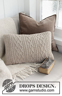 Free patterns - Pillows & Cushions / DROPS 183-34