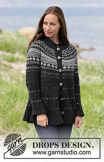 Free patterns - Norweskie rozpinane swetry / DROPS 184-25